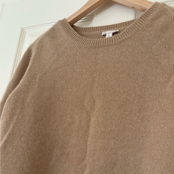 GAP - 100% Cashmere Pullover Crewneck Sweater in Camel - Size XL - Picture 2 of 6